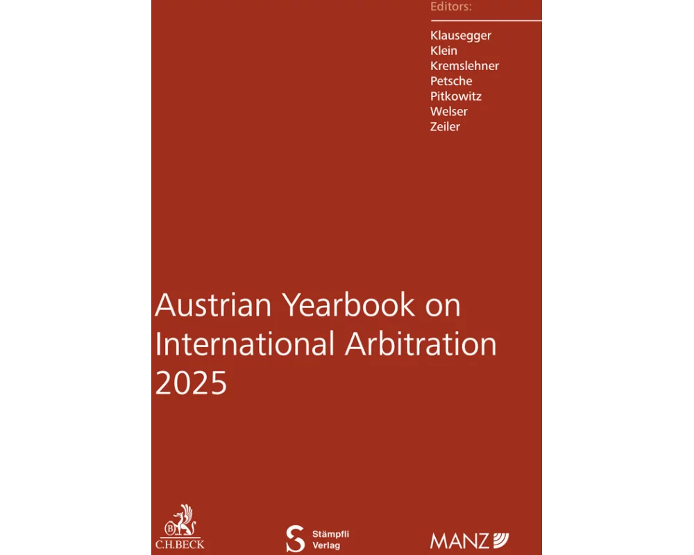 Austrian Yearbook on International Arbitration 2025