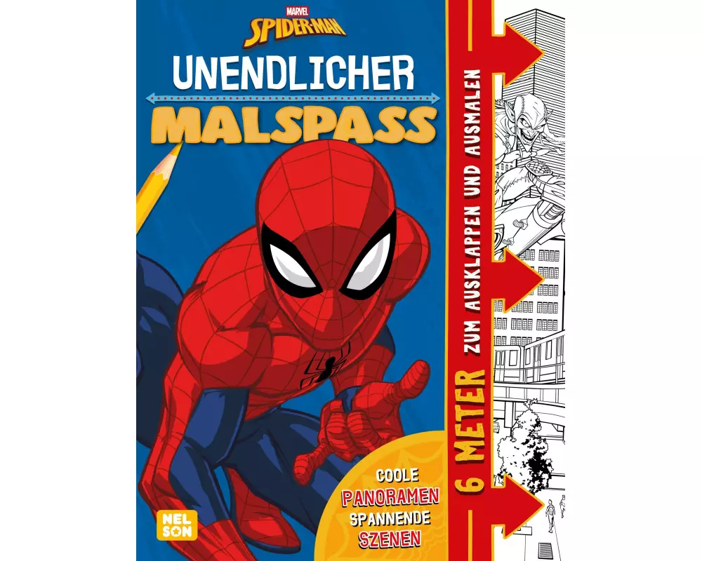 MARVEL Spider-Man Unendlicher Malspaß