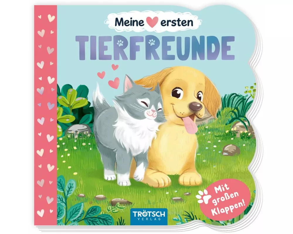 TRÖTSCH - Klappenbuch Meine ersten Tierfreunde| Ab 1 Jahr