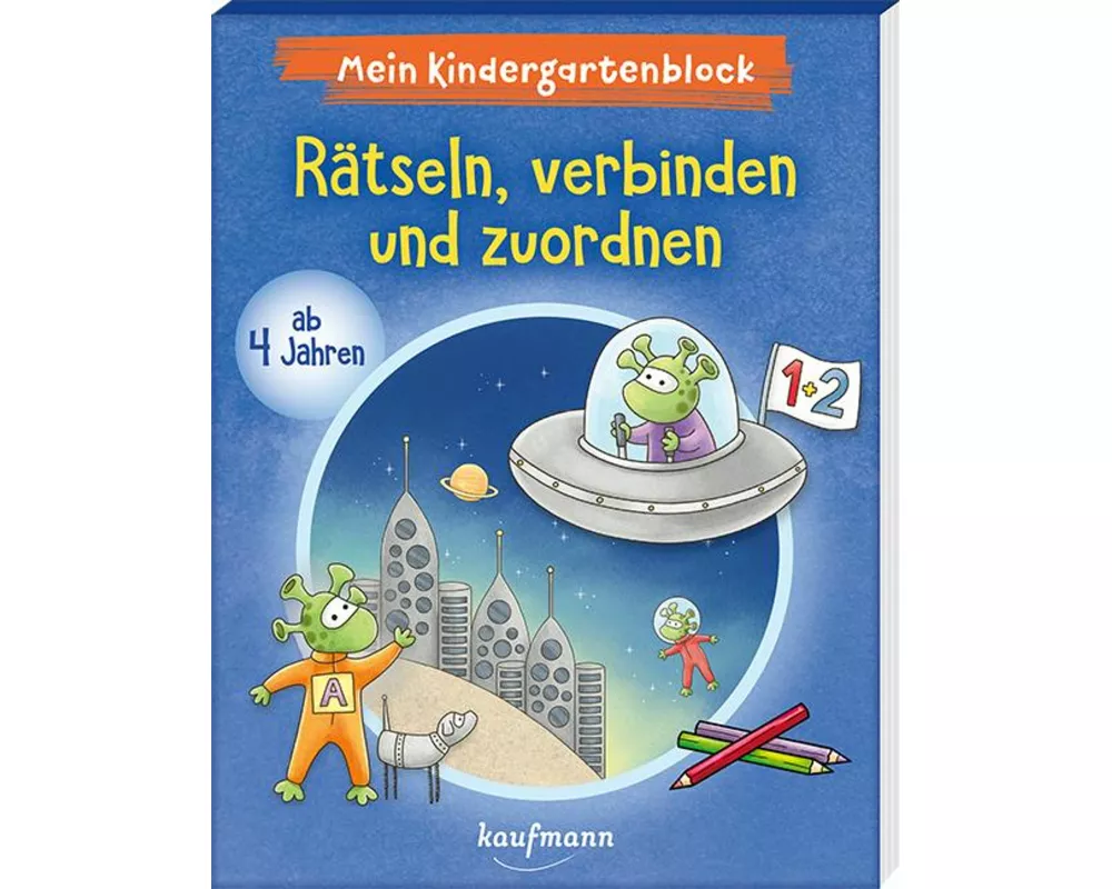 Mein Kindergartenblock - Rätseln, verbinden und zuordnen