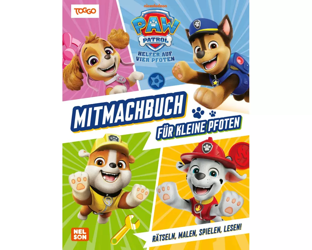 PAW Patrol Kindergartenheft: Mitmachbuch für kleine Pfoten