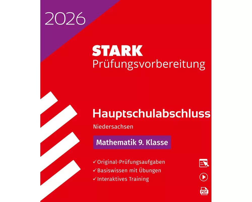 STARK Mathematik 9. Klasse - Hauptschulabschluss 2026 Niedersachsen - Prüfungsvorbereitung