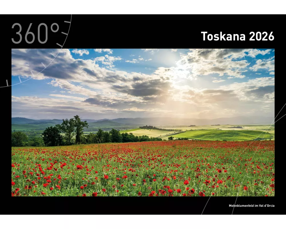 Toskana Premiumkalender 2026