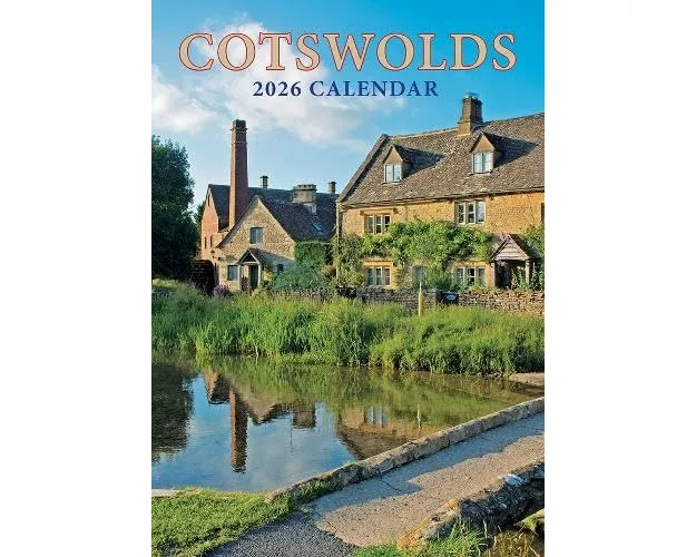 Cotswolds A5 Calendar 2026