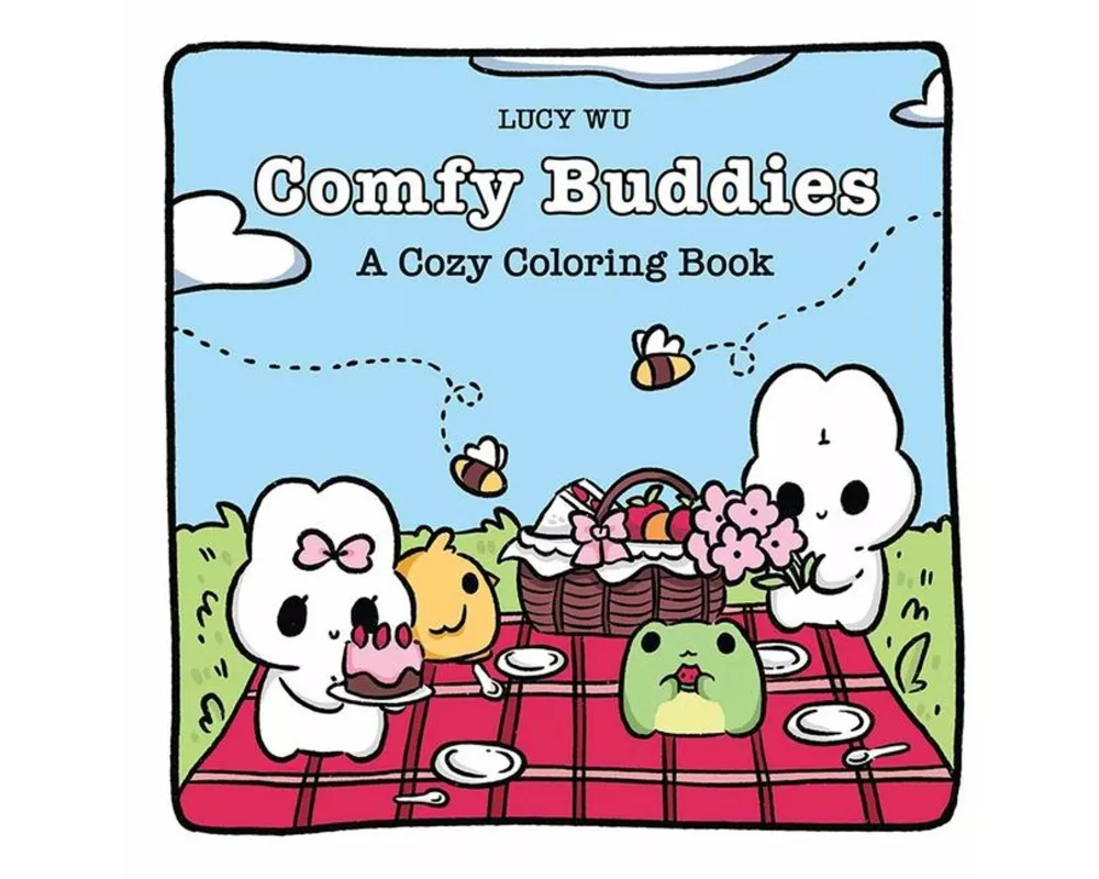 Comfy Buddies: A Cozy Coloring Book