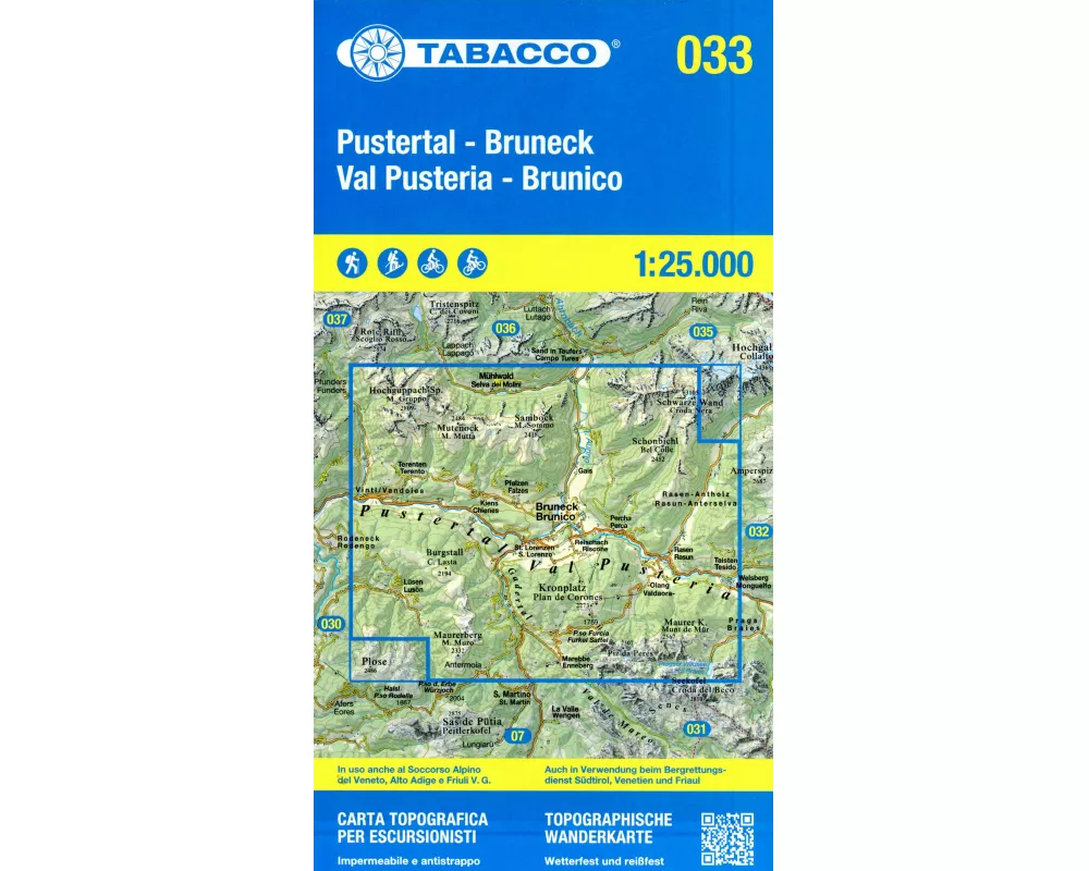 33 Pustertal-Bruneck-Val Pusteria-Brunico