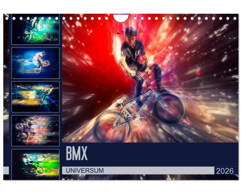 BMX Universum (Wandkalender 2026 DIN A4 quer), CALVENDO Monatskalender