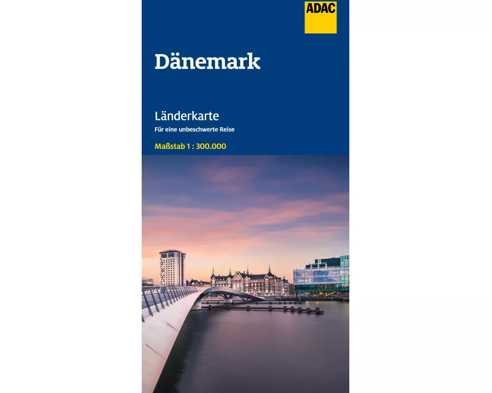 ADAC Länderkarte Dänemark 1:300.000