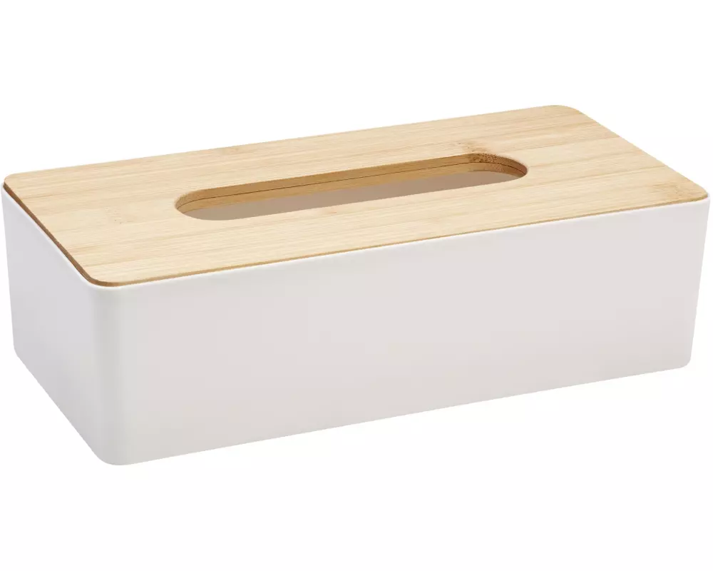 diaqua® Kosmetiktuchbox Bambus Weiss