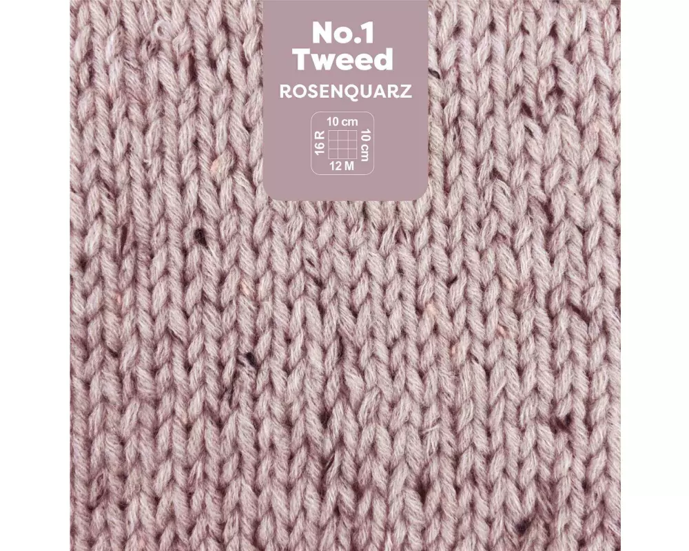 myBoshi Wolle Nr. 1 Tweed Rosenquarz