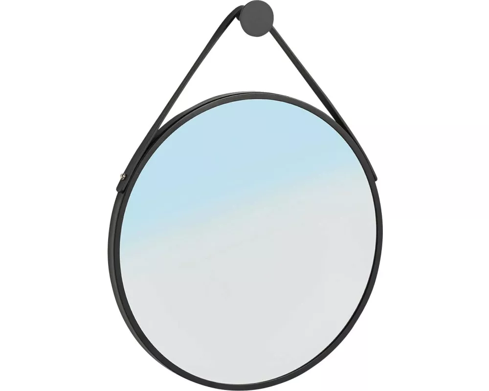 Zeller Present Spiegel Ø 40 cm, Schwarz