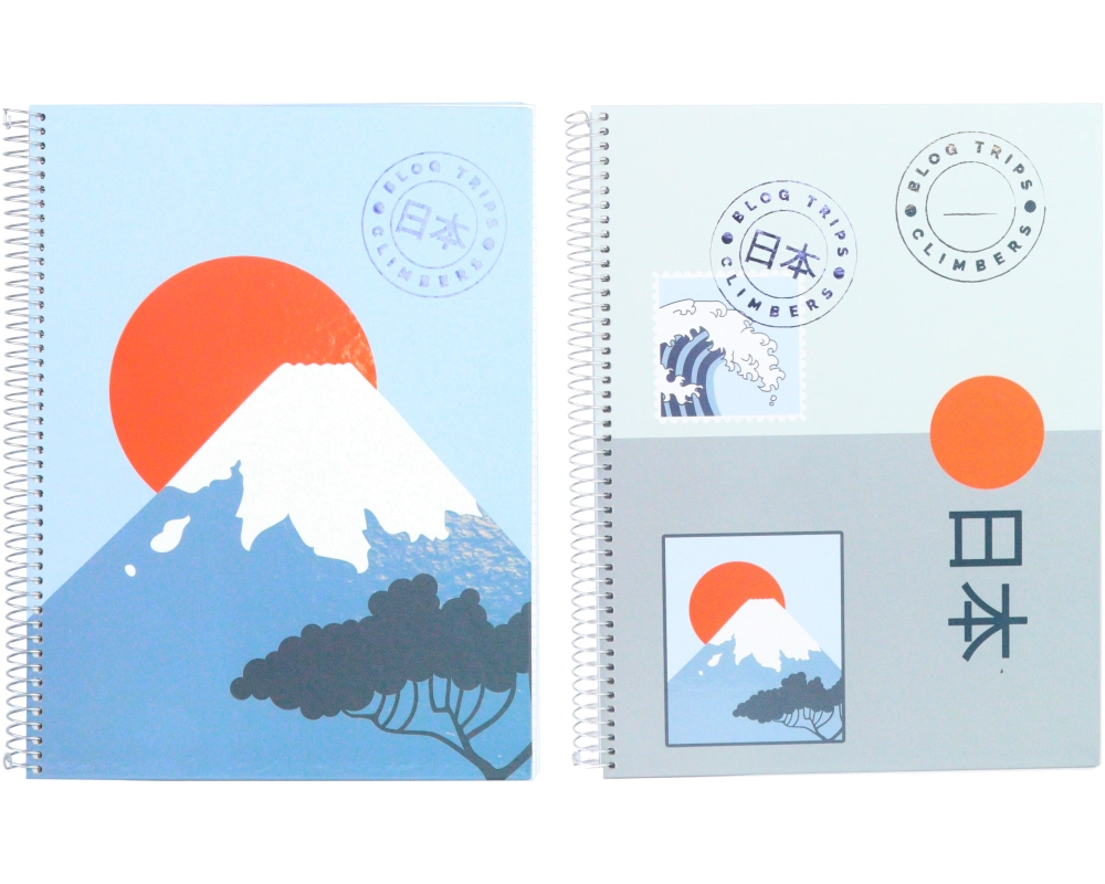 ANCOR Spiralbuch A4 Traveller 110951 quad. 90g 80 Bl.