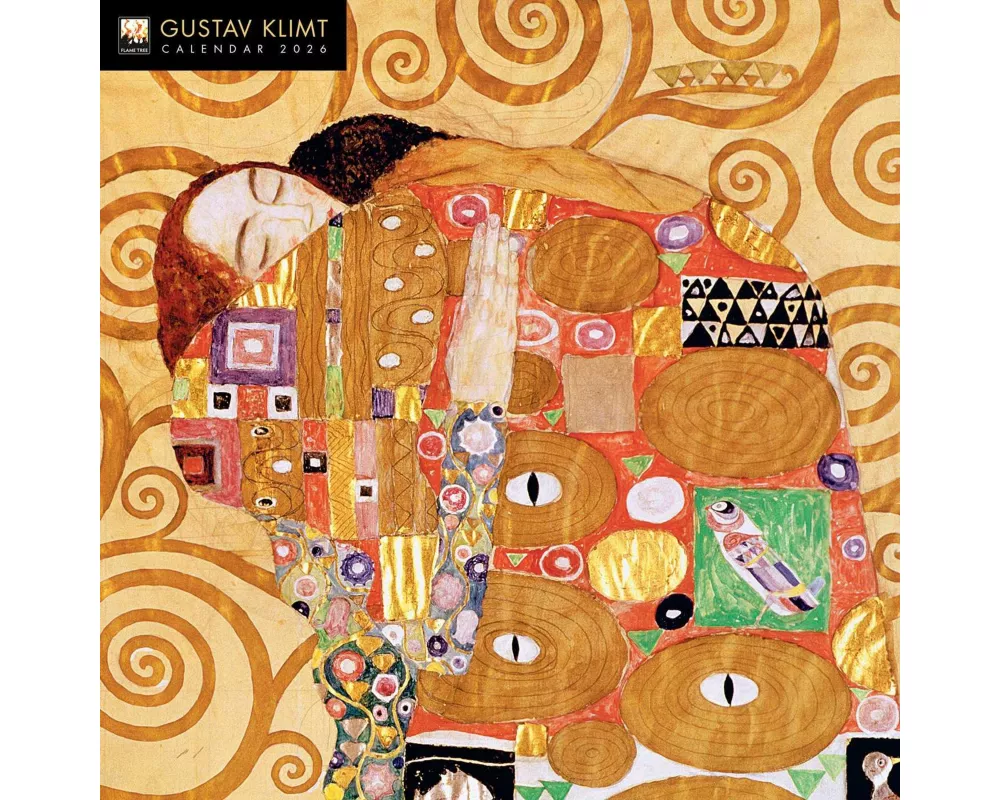 Gustav Klimt Wall Calendar 2026 (Art Calendar)