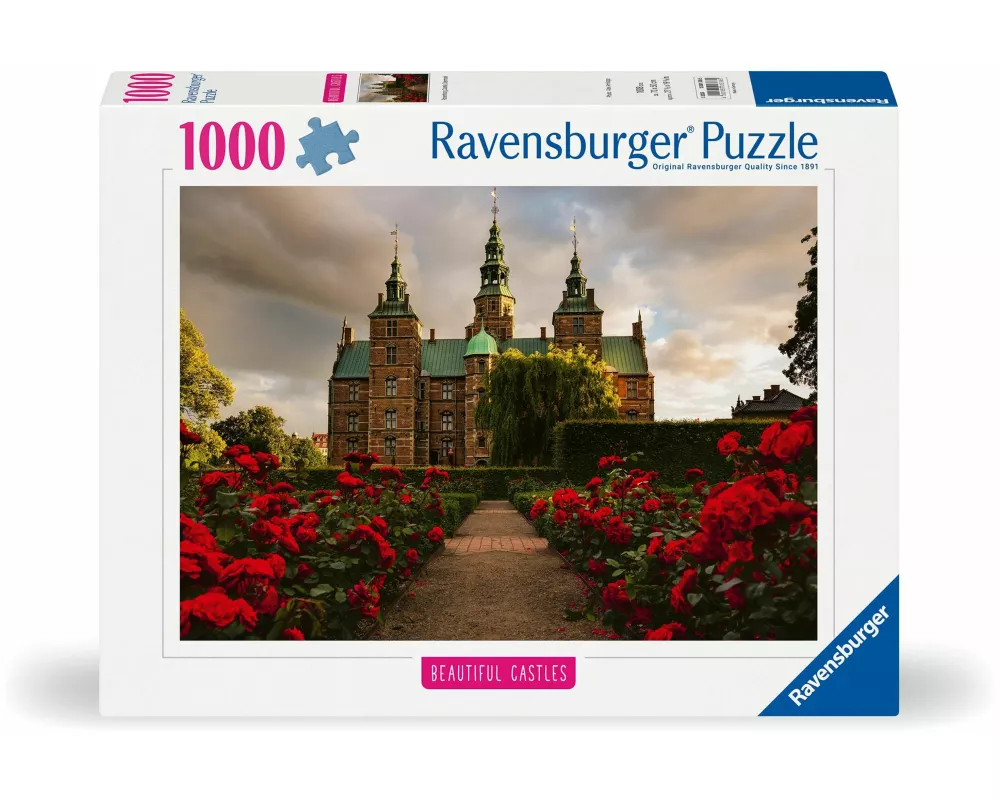 Erwachsenenpuzzle 1000 Teile - Schloss Rosenborg, Dänemark