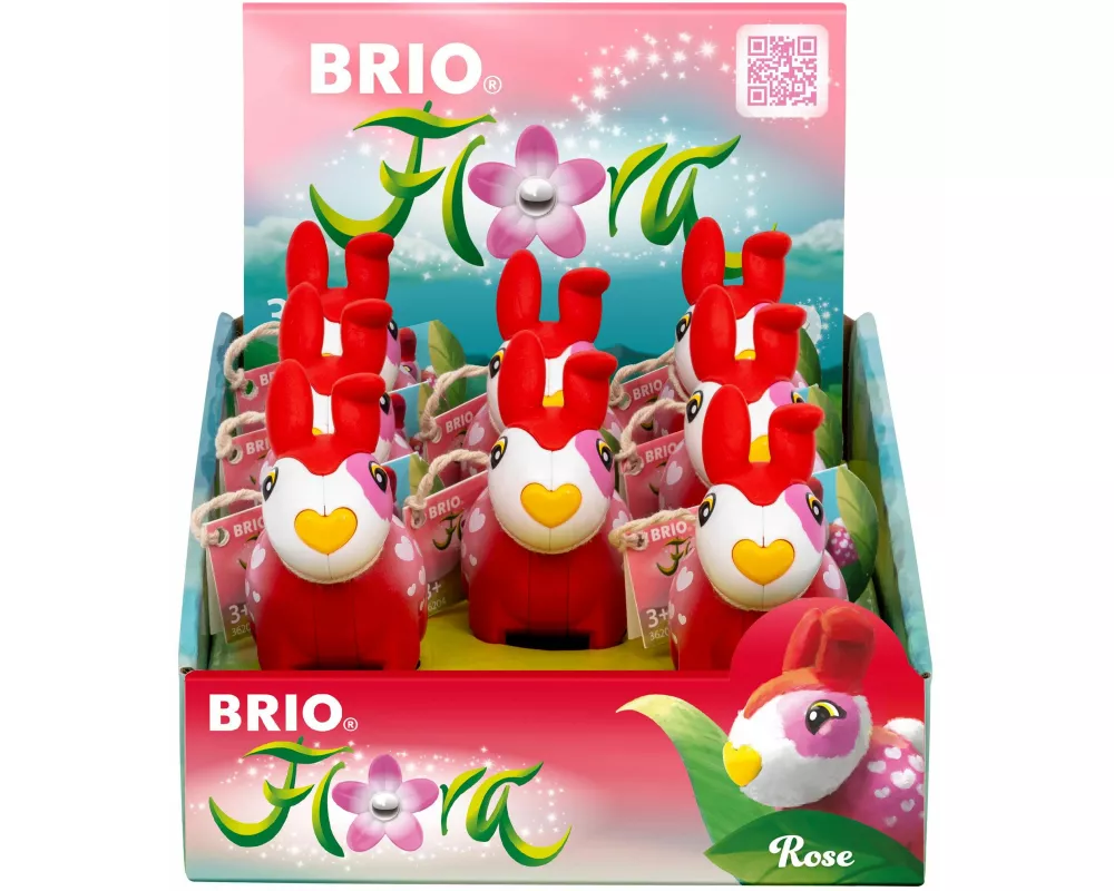 BRIO Flora - 36204 Rose | Spielfigur für endlosen fantasievollen Spielspaß für Mädchen und Jungen ab 3 Jahren - wunderschönes Geschenk