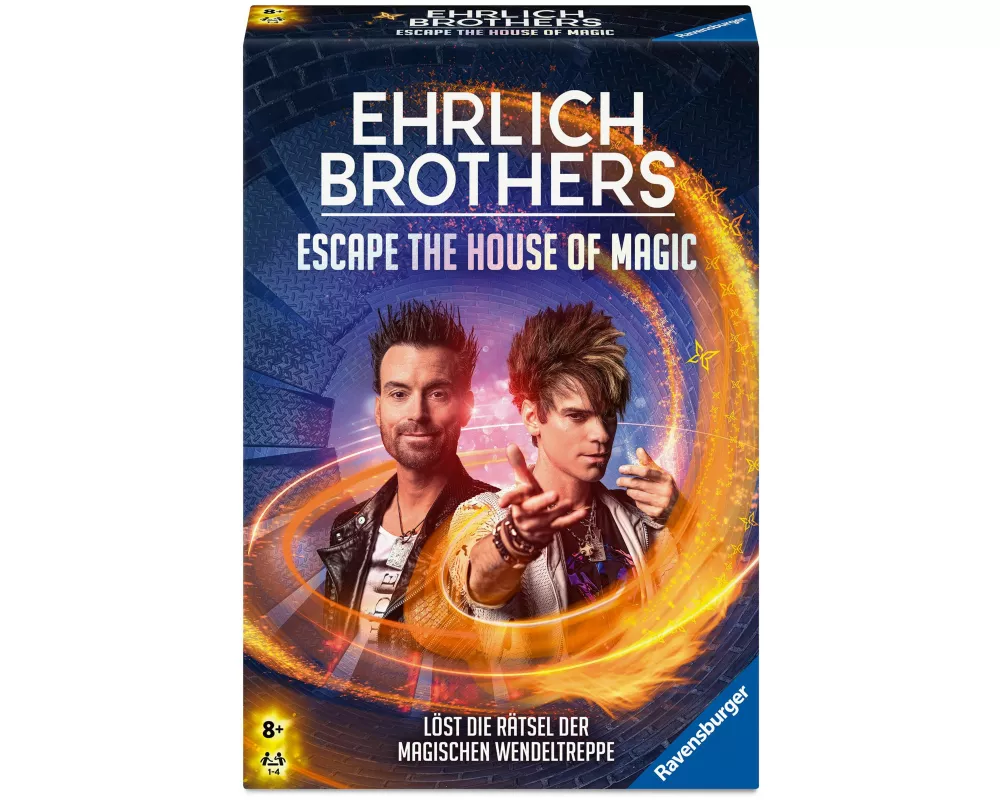 Ehrlich Brothers - Escape the House of Magic - Gesellschaftsspiel & Brettspiel ab 8 Jahre