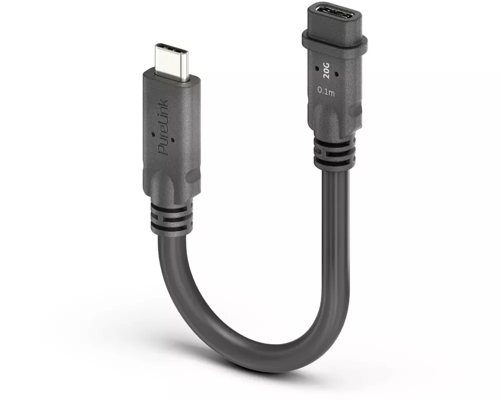 PureLink MicroX4 USB4-Kabel USB-C - USB-C 0.1 m