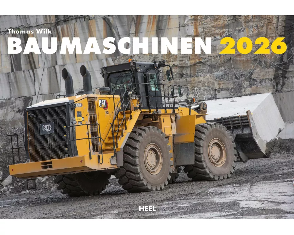 Baumaschinen Kalender 2026
