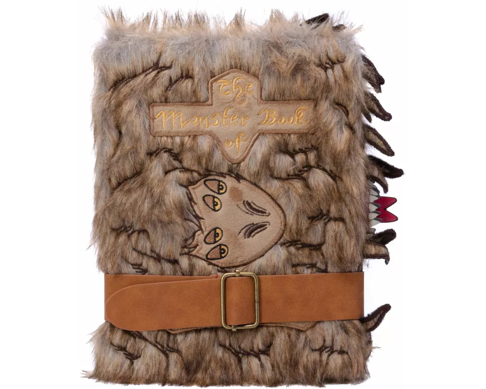 Harry Potter: Monster Book of Monsters Plush Journal