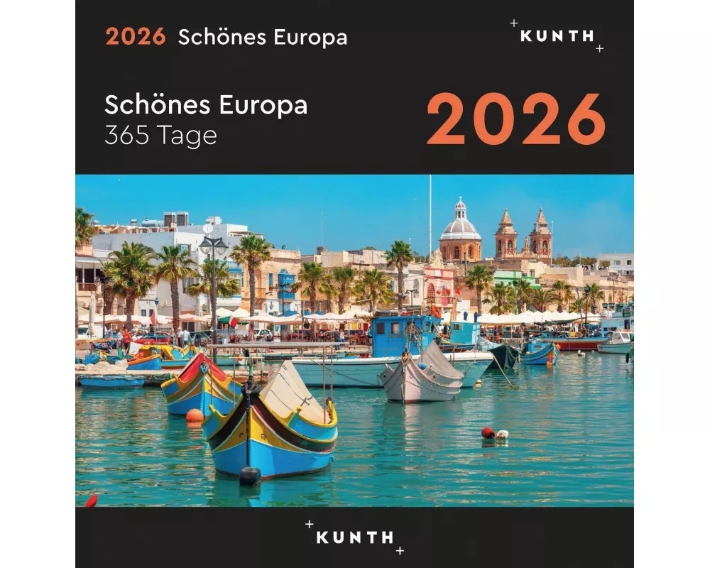 Schönes Europa - KUNTH 365-Tage-Abreißkalender 2026
