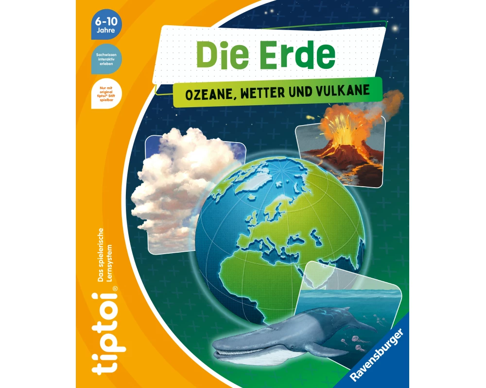 tiptoi - Die Erde: Ozeane, Wetter und Vulkane