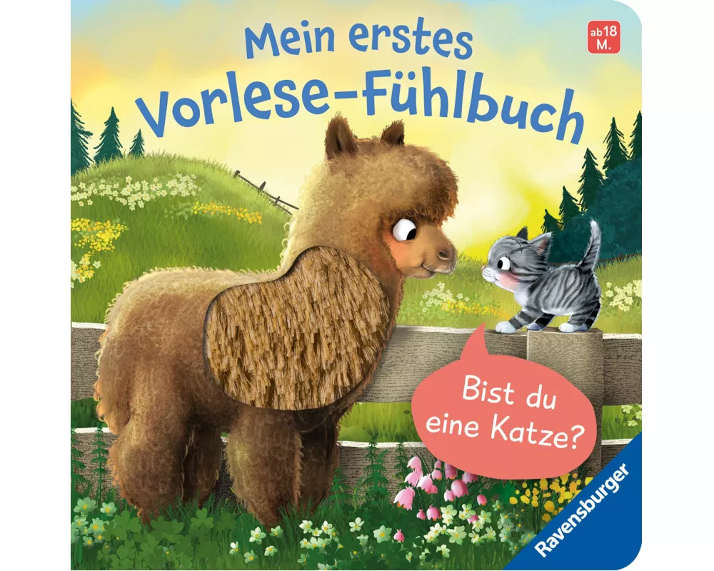 Mein erstes Vorlese-Fühlbuch - Bist du eine Katze?
