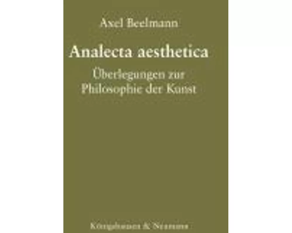 Analecta aesthetica