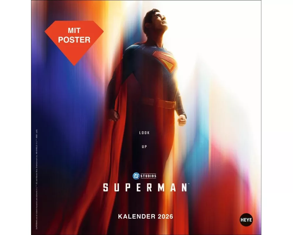 Superman Broschurkalender 2026