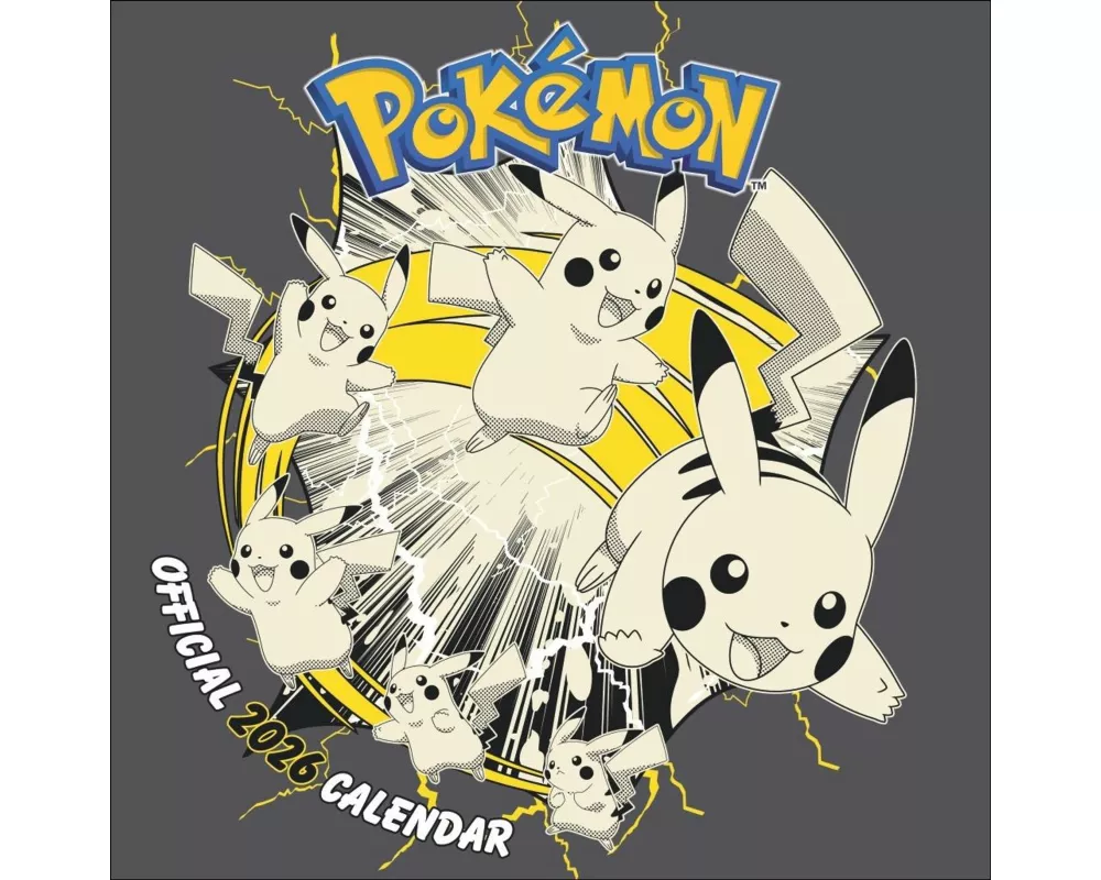 Pokémon Broschurkalender 2026