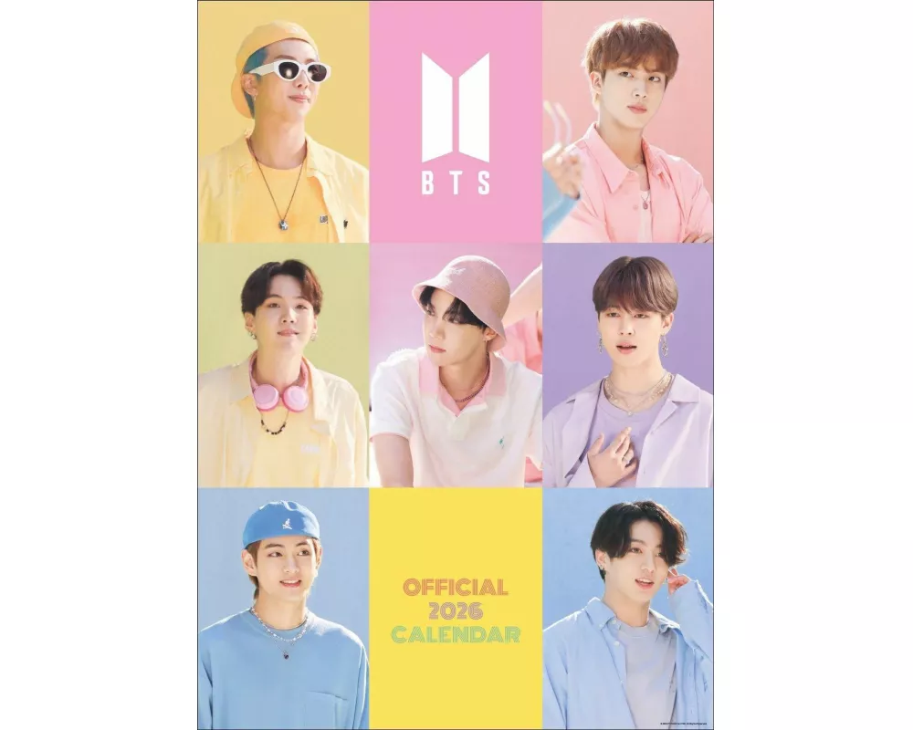 BTS Posterkalender 2026