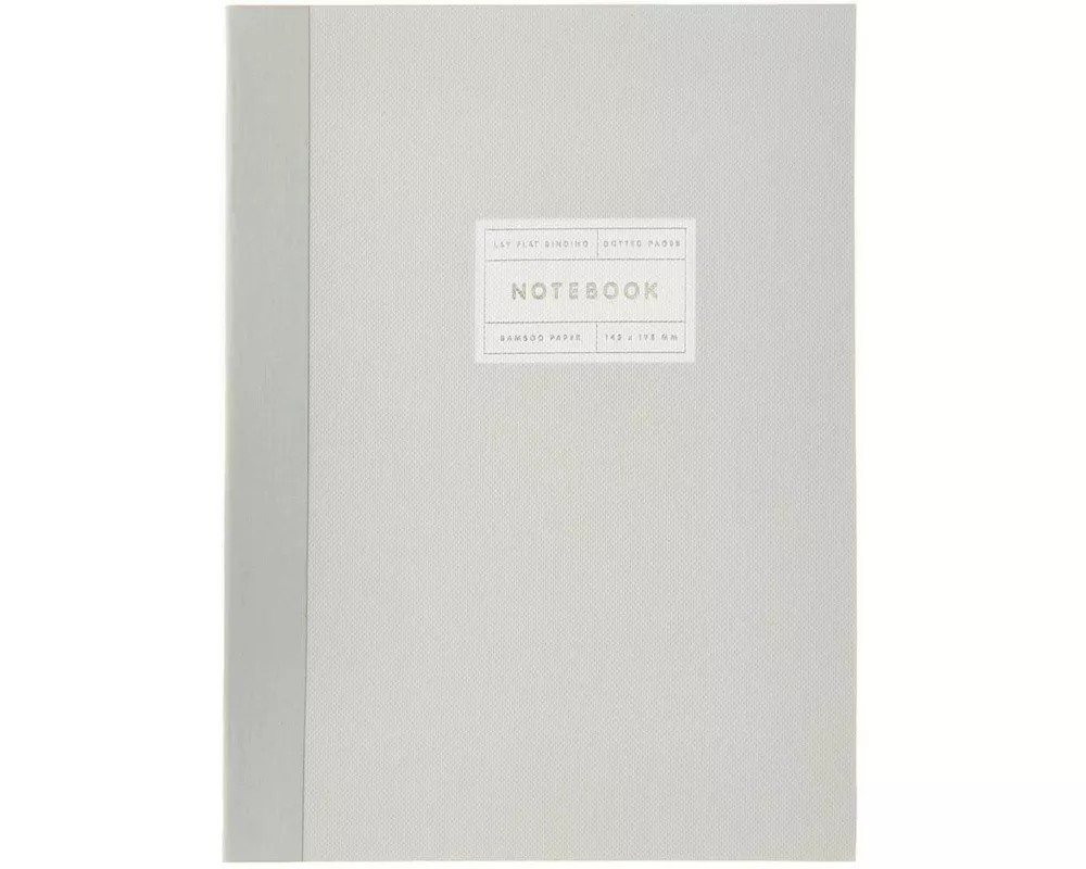 Notizbuch S, Hellgrau 80 Seiten, 100 g/m²