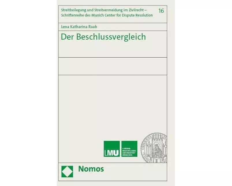 Der Beschlussvergleich