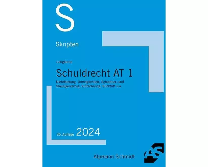 Skript Schuldrecht AT 1