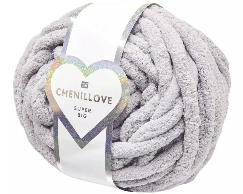 Rico Design Wolle Rico Chenillove Super Big 300 g, Lavendel