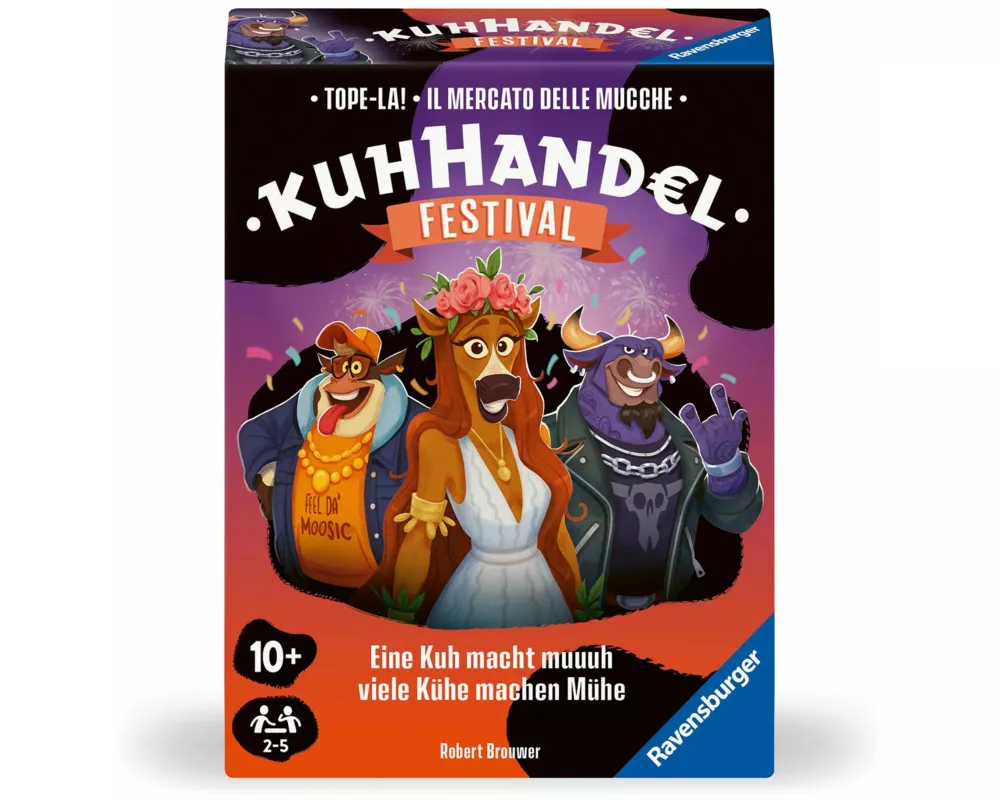 Kuhhandel - Festival - Kartenspiel ab 10 Jahre