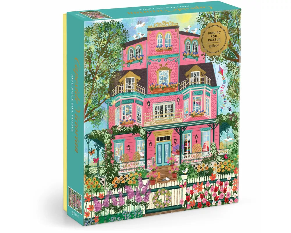 Joy Laforme Capeside Victorian 1000 Piece Foil Puzzle