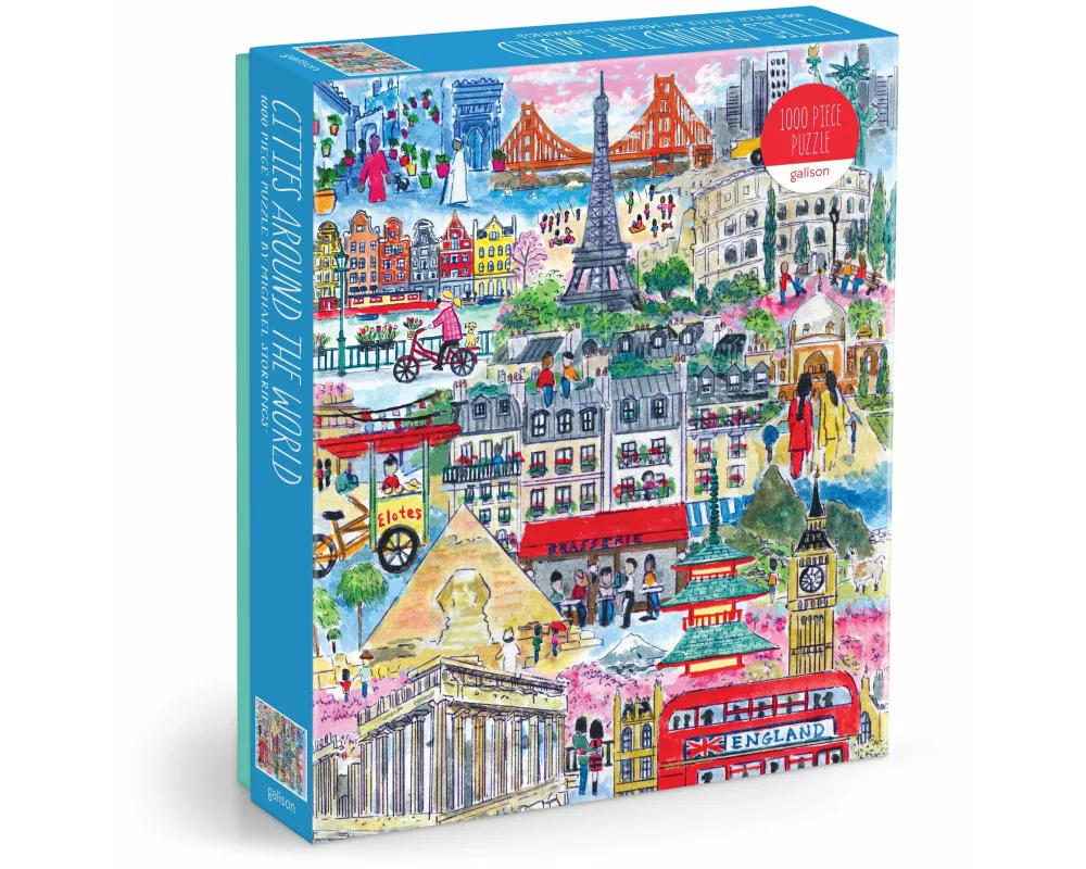 Michael Storrings Cities Around the World 1000 Piece Puzzle
