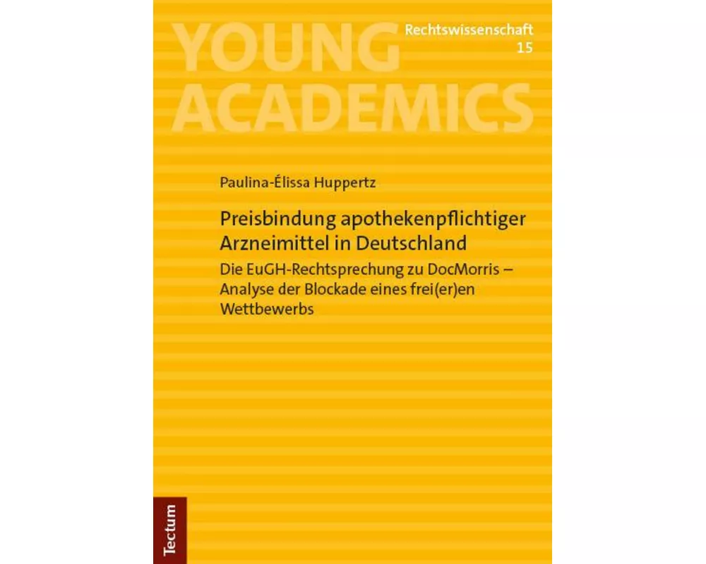 Preisbindung apothekenpflichtiger Arzneimittel in Deutschland