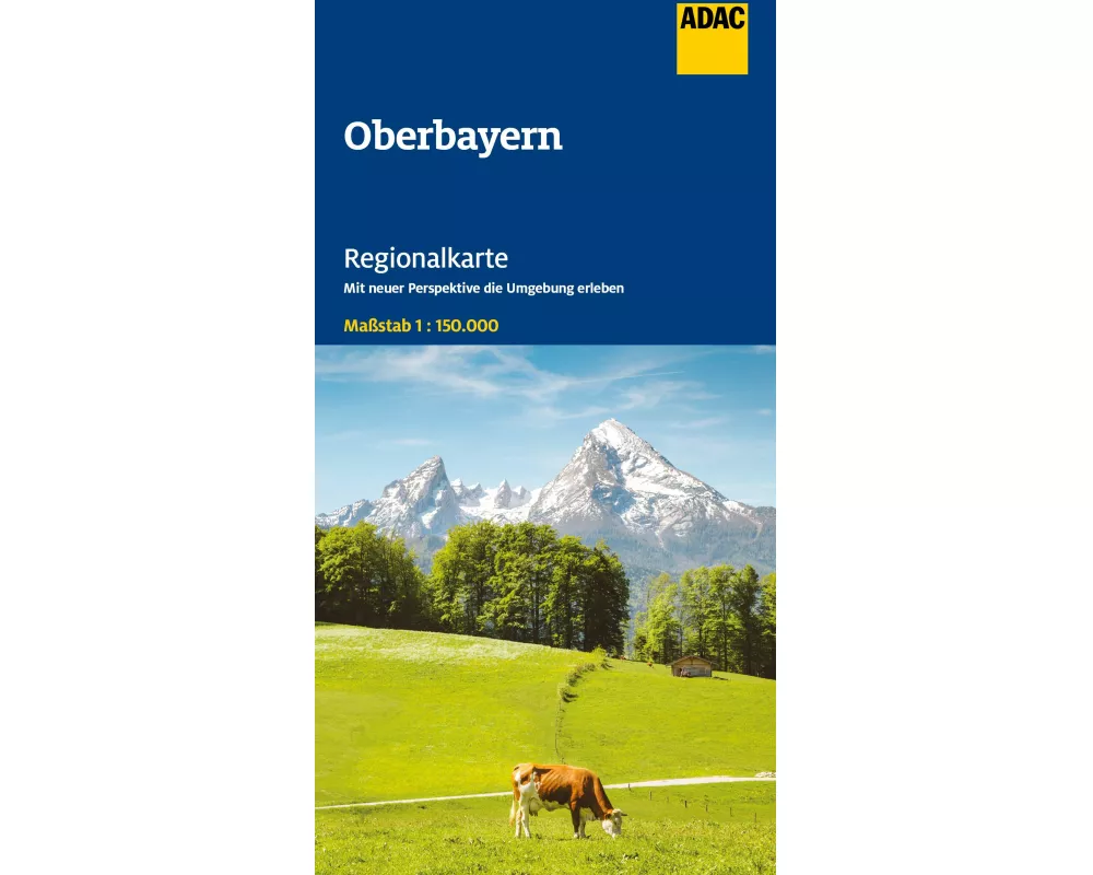 ADAC Regionalkarte 16 Oberbayern 1:150.000