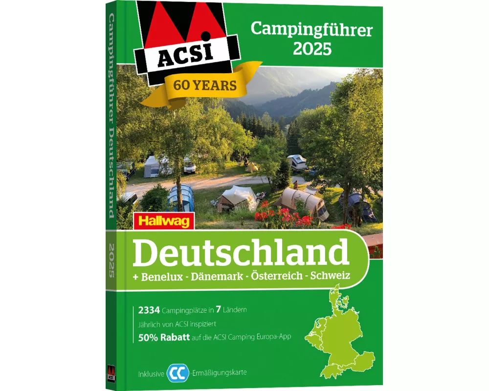 ACSI Campingführer Deutschland 2025
