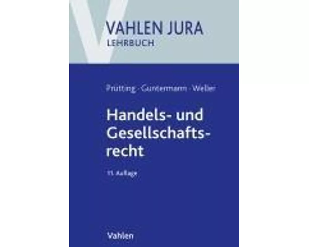 Handels- und Gesellschaftsrecht
