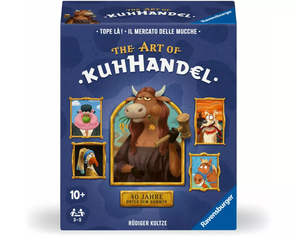 Kuhhandel 40 Jahre Jubiläumsedition - Kartenspiel ab 10 Jahre