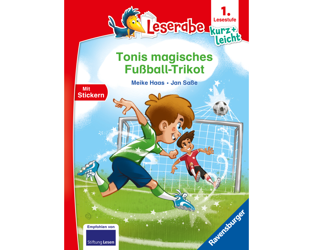 Leserabe 1. Lesestufe Kurz und leicht - Tonis magisches Fußball-Trikot
