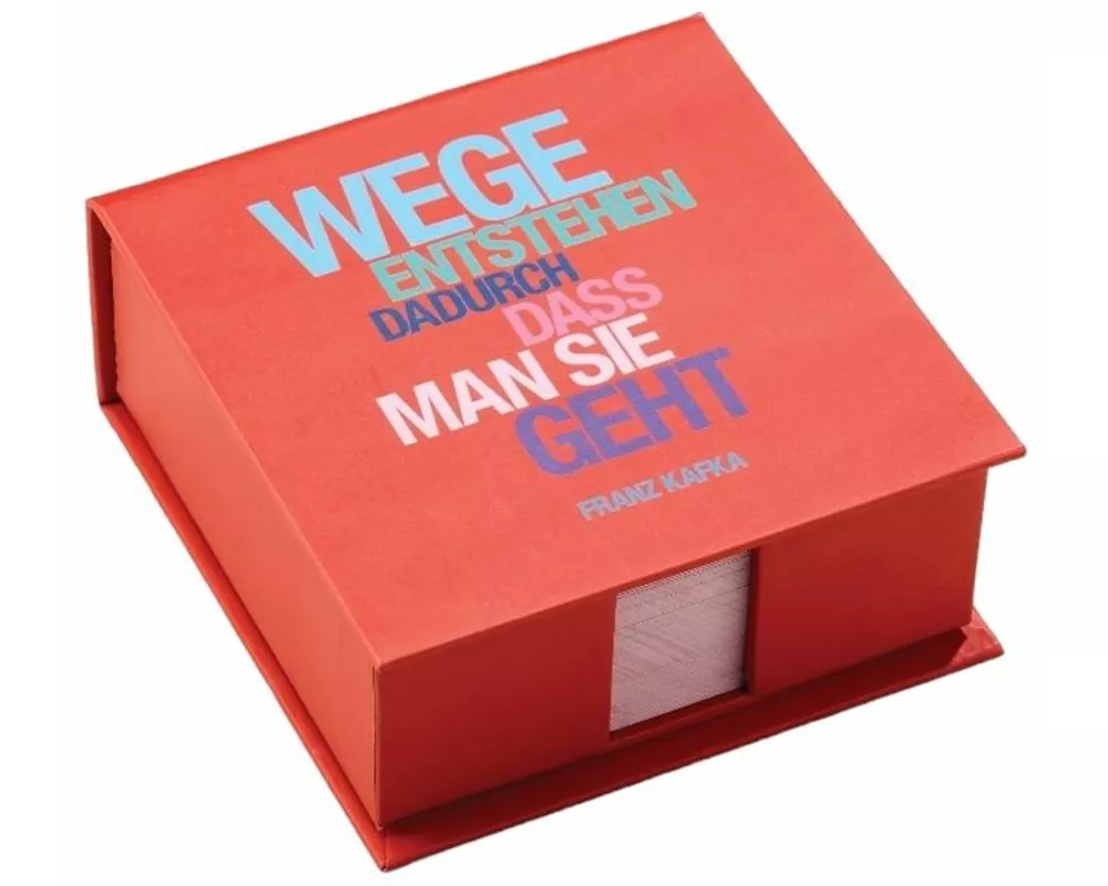 Zettelbox Kafka, Wege