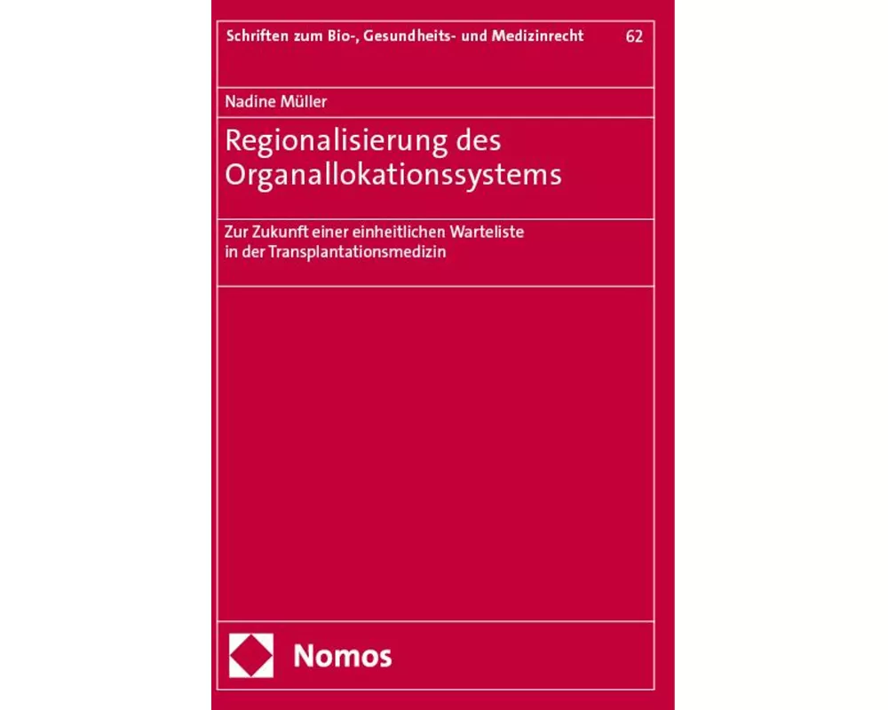 Regionalisierung des Organallokationssystems