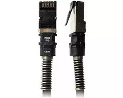 Patchsee Patchkabel RJ-45 - RJ-45 Cat 6A, U/UTP, 3.1 m, Schwarz