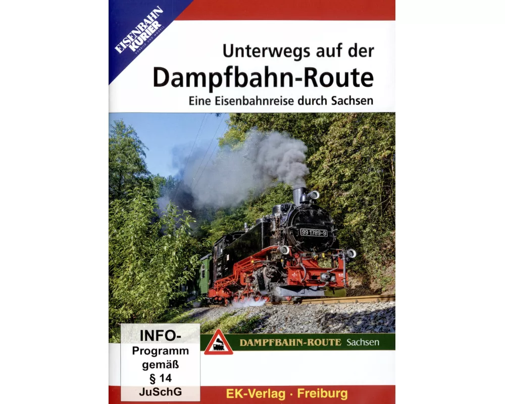 Unterwegs auf der Dampfbahn-Route