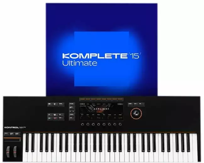 Native Instruments Keyboard Controller Kontrol S61 MK3 inkl. Upgr. 15 Ultimate