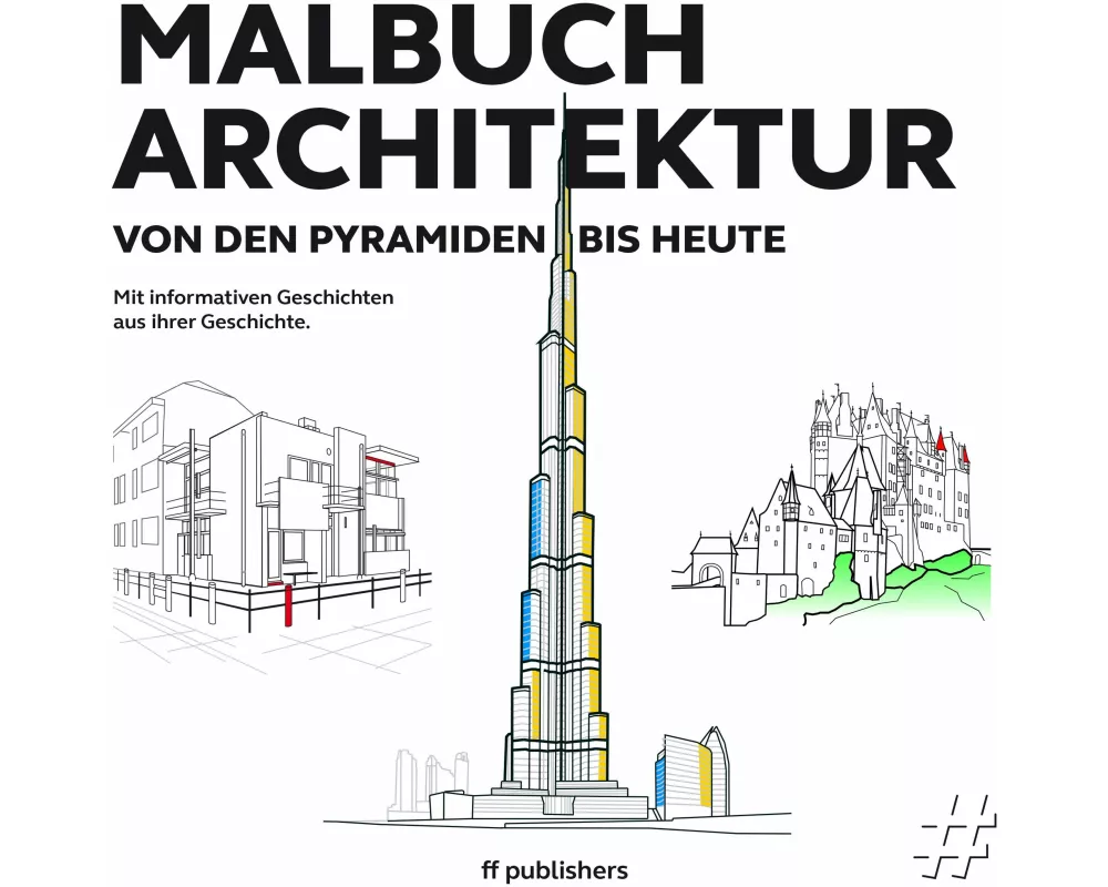 Malbuch Architektur