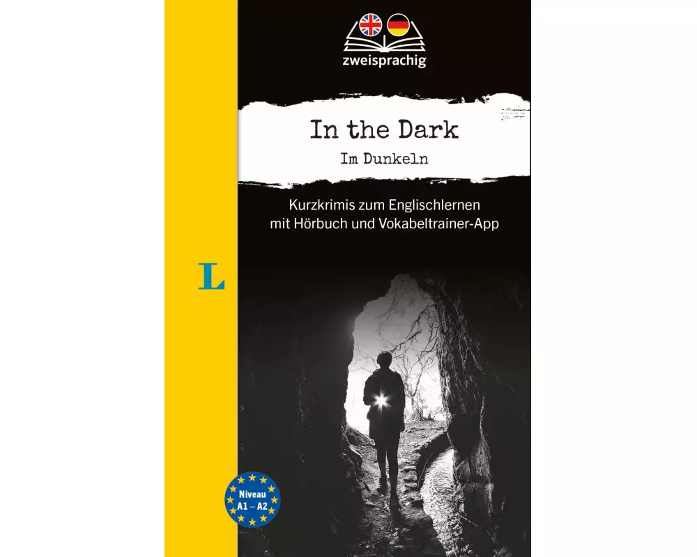Langenscheidt Krimi zweisprachig Englisch - In the Dark - Im Dunkeln (A1/A2)